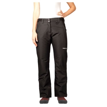 Arctix Women's Insulated Snow Pants, Black, Small/Regular