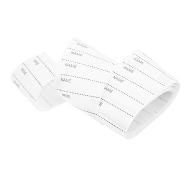 LAFGUR Clothing Name Labels Tags,Writable Iron On Clothing Labels,Writable Iron On Clothing Labels 5.5cm Width Comfortable Fabrics Clothing Name Labels For School Uniforms Laundry Room