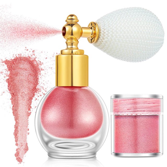 mtvxesu High Light High-gloss Brightening Powder Spray Body Powder Spray Glitter Powder Sale