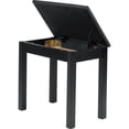 thumbnail image 3 of Gator Banc de Piano en Bois Deluxe (Noir), 3 of 11