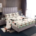 thumbnail image 1 of Erosebridal Hippie Aztec Sheet Set Twin, Mandala Boho Bedding Sets Twin Size, Tribal Geometry Decor 3pcs, 1 of 7