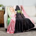 thumbnail image 4 of Wicked Movie Throw Blanket, 50" x 60", 4 of 5