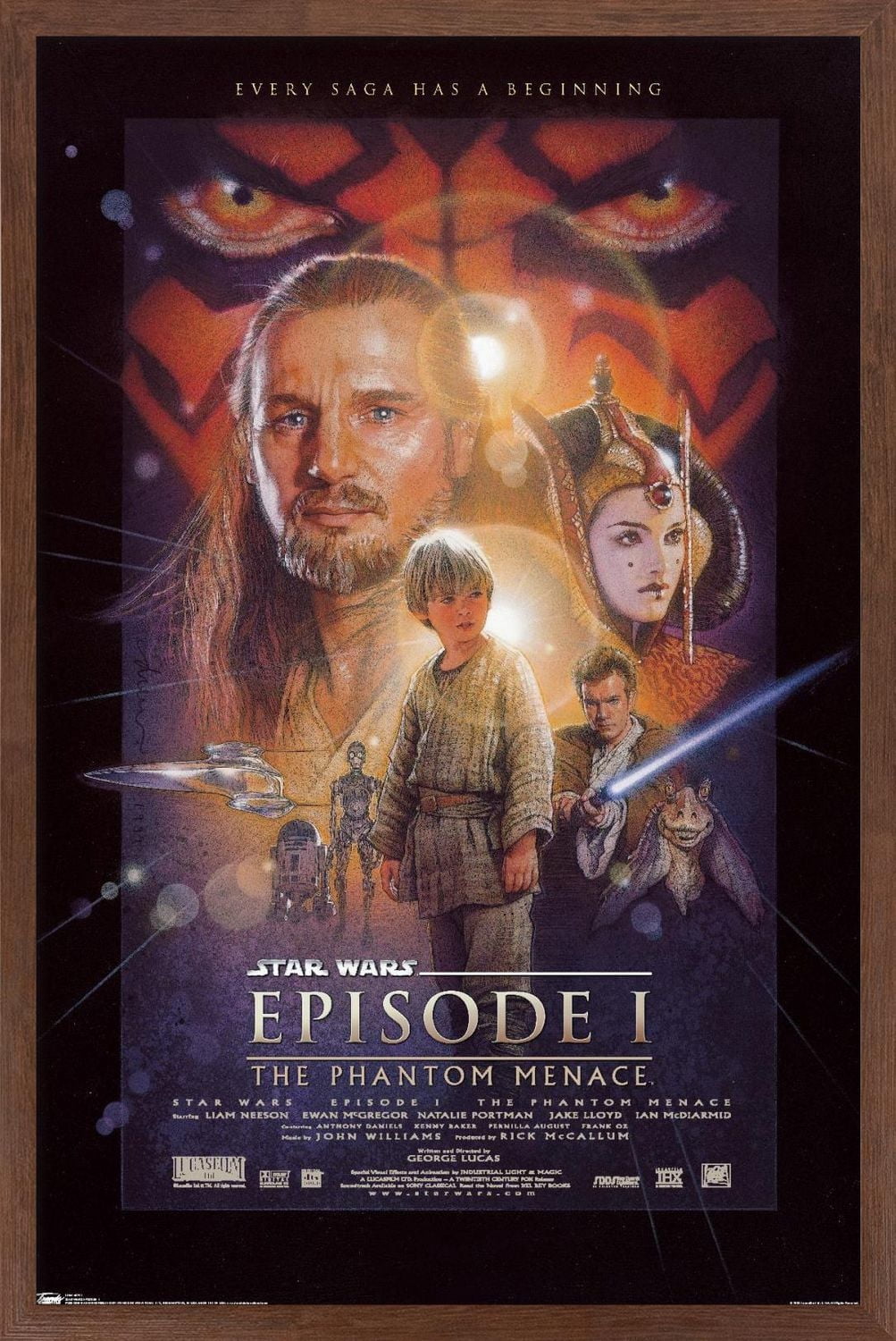 Star Wars: The Phantom Menace - One Sheet Wall Poster