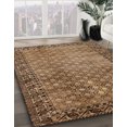 thumbnail image 2 of Ahgly Company Indoor Rectangle Abstract Sangria Brown Southwestern Area Rugs, 7' x 9', 2 of 6