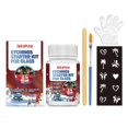 thumbnail image 1 of SharkTRUE 100g Frosted Glass Etching Starter Kit,Glassware Etching Kit Creates Permanent for Frosted Mirrors Tool Patterns Etched, 1 of 8