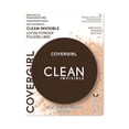 thumbnail image 1 of COVERGIRL Clean Invisible Loose Powder, 100% Natural Origin Pigments & Only 15 Essential Non-Clogging Ingredients, Lightweight, Breathable Formula, 1 of 7