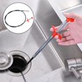 thumbnail image 4 of GUOOL Sink Hook Sewer Dredging Tool for Sewer Toilet Kitchen Sink 90cm, 4 of 9