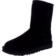 thumbnail image 1 of Ugg Bottes en Suède Noires à la Cheville Classic Short II pour Femmes - 6M, 1 of 3
