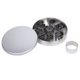 thumbnail image 1 of Moules, Coupeurs Portables Ensemble Large Application Protection contre la Rouille Parfait Cadeau Bord en Acier Inoxydable pour Muffin pour la Maison, 1 of 8