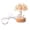 Jaune, variante sur Lampe Arbre en Quartz Blanc Naturel avec Base LED, Décoration Feng Shui pour la Maison, Veilleuse Décorative, Ornement de Bureau Unique
