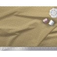 thumbnail image 3 of Soimoi Moss Georgette Fabric Geometric Small Print Fabric by The Yard 42 Inch Wide, 3 of 3