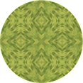 thumbnail image 1 of Ahgly Tapis d'Intérieur Lavable en Machine Carré Vert Pistache, 3 Pieds Carré, 1 of 7