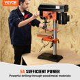thumbnail image 2 of VEVOR 12-Inch Benchtop Drill Press Cast Iron Drill Press 5 Amp Variable Speed, 2 of 9