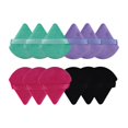 thumbnail image 1 of HILABEE 12x Triangle , Tool with Strap ,Cosmetic Sponge for Loose Blush Foundation D, 1 of 9