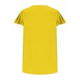 thumbnail image 5 of FAIWAD Tunique d'Été pour Femme à Manches Courtes, Col Rond, T-Shirt Décontracté Plissé, Ample et Fluide, 5 of 5
