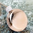 thumbnail image 2 of Portable Pocket Hip Leakproof Round Stainless Steel Bottle for Rose Gold, 2 of 8