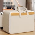 thumbnail image 4 of Organisateur de Vêtements pour Garde-Robe, Sac de Rangement de Voyage à Main, Épaissi, Anti-Cendre, Anti-Humidité, Sac de Finition pour Couvertures de Garde-Robe Domestique, Sac Mobile, Sac de Rangement, Organisateur de Sac de Rangement, 4 of 5