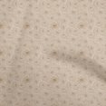 thumbnail image 1 of oneOone Georgette Viscose Light Brown Fabric Floral Craft Projects Decor Fabric Printed By The Yard 42 Inch Wide, 1 of 4