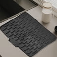 thumbnail image 2 of Silicone Kitchen Placemat, Modern Design, Easy Cleaning, Dry-Wet Separation, Anti-Slip Suction Cups, for Dining, 2 of 6