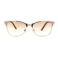thumbnail image 3 of Mens 90s Fashion Metal Rim Rectangle Bifocal Light Sunglasses Reader Gold +2.75, 3 of 4