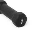 thumbnail image 3 of CAP Barbell, Black Neoprene Dumbbell, 1lb Single, 3 of 6
