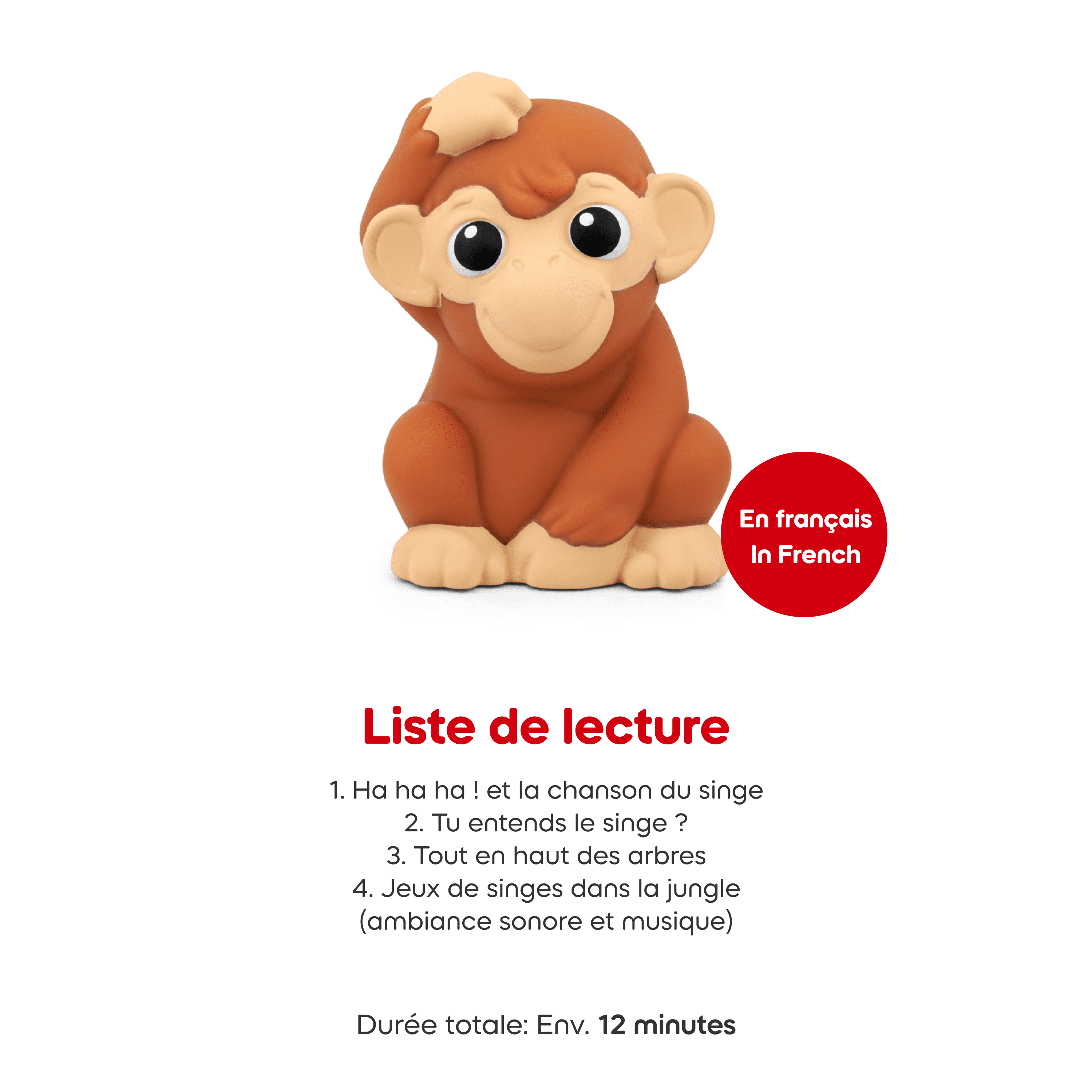 tonies My First Tonies: Jungle Set – 3 Pack Set (French)