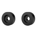 thumbnail image 1 of 2X Aluminum 45 RPM Record Turntable Adapter for 7Inch Vinyl SL1200 Series LP Vinyl Record Player Accessories,Black, 1 of 3