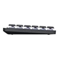 thumbnail image 4 of Logitech MX Mechanical Wireless Illuminated Keyboard - Keyboard - full size - backlit - wireless - Bluetooth LE - key switch: Tactile Quiet, 4 of 12