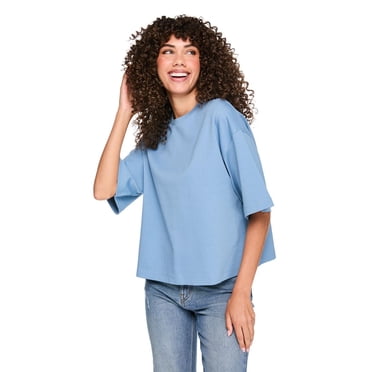 T-shirt en tissu lourd George pour femmes