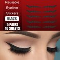 thumbnail image 3 of WIFKLSIIPG Autocollants d'Eyeliner Réutilisables Bâton d'Eyeliner Réutilisable Vous Pouvez Obtenir 5 Paires/10 Pcs, 3 of 5
