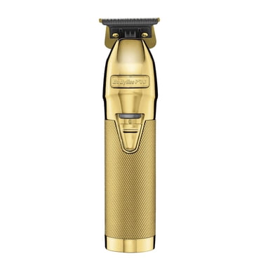 BaBylissPRO GOLDFX 787 Cord/Cordless Outlining Trimmer with 360° Exposed DLC/Titanium T‑Blade & N1 Brushless Motor