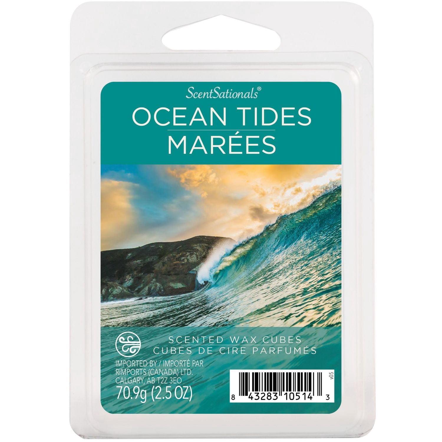 ScentSationals Scented Wax Cubes - Ocean Tides