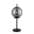 thumbnail image 1 of METAL 20" TABLE LAMP WITH GLASS SMOKE COLOR SHADE, 1 of 1