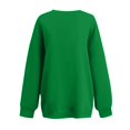 thumbnail image 4 of Breezora Chandail à Capuchon à Poche Surdimensionné pour Femmes, Col Rond, Chandail Décontracté Confortable, Taille m, Vert, 4 of 5