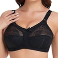 thumbnail image 1 of Lixiuxyad Full Figure Bras Women's Plus Size Bra Minimiser Lace Full Coverage Firm Hold Non Padded Non Wired, 1 of 1