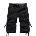 thumbnail image 1 of Diufon Men's Athletic Shorts Drawstring Waisted Outdoor Sport Shorts Spring Summer Hiking Shorts with Pockets, 1 of 2