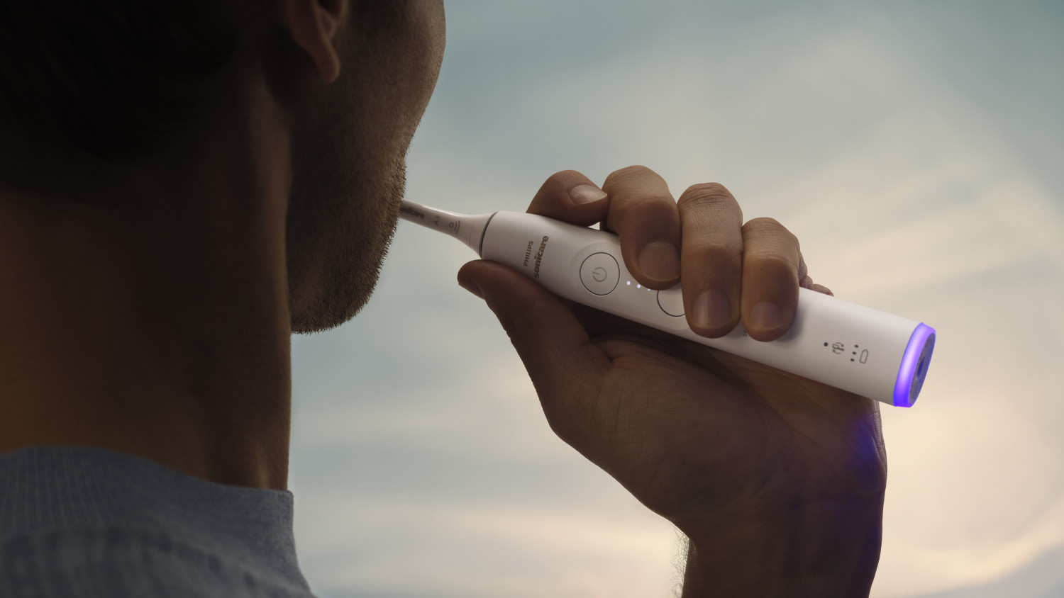 Philips Sonicare 6100, brosse à dents électrique blanc