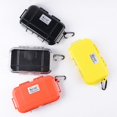 thumbnail image 2 of Waterproof Shockproof Boxes Survival Airtight Case Holder for Storage Matches Small Tools Travel Sealed Containers Outdoor White, 2 of 6