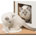 thumbnail image 2 of Catit Vesper V-Double Cat Furniture, Walnut, 2 of 5
