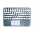 thumbnail image 1 of Estbridge Clavier Bluetooth Résistance à la Pression Élevée Petit Clavier Rétroaction au Toucher Parfaite Clavier Sans Fil avec Pavé Tactile Style 7, 1 of 4