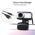 thumbnail image 2 of Amdohai Web Camera PC Laptop Computer Desktop Clip-On USB Webcam with Built-in Microphone, 2 of 8