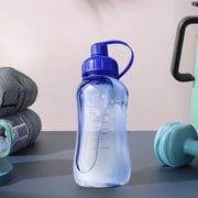 Sports Water Bottle with Straw | Large Capacity 1500Ml Hydration Bottle | Bpa-Free Plastic Leak-Proof Sport Water Jug with Handle | Portable Drink Container for Gym, Outdoor, Travel, and Home Use