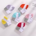 thumbnail image 4 of 6 Pairs Ankle Running Socks Breathable Elastic Cotton Low Cut Cushioned Tab Socks for Sports, 4 of 8