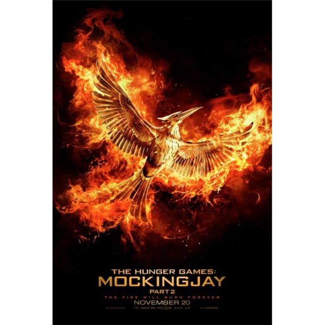 Pop Culture Graphics MOVCB65545 The Hunger Games Mockingjay Part 2 Affiche de Film, 27 x 40