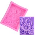 thumbnail image 2 of Jinsinto 1PC Silicone Sun flower Handmade Soap Mold Candle Mould, 2 of 4