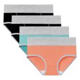 thumbnail image 1 of Culottes Menstruelles pour Femmes, 4 Pcs, Réutilisables, Anti-Fuites, Grande Taille, Culottes de Protection Post-Partum, 1 of 7