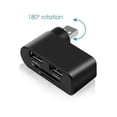 thumbnail image 4 of Dvkptbk Hub Hub 4-in-1 Rotating USB Hub Multi Functional Card Reader Splitter One To Three Port Extension USB HUB Hub Hub, 4 of 9