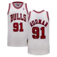 thumbnail image 1 of Dennis Rodman Signed Chicago Basketball Throwback Jersey, 1 of 2