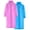 Sky Blue, variant on Sentmoon 2 Pieces Rain Jacket Men with Hood Long Sleeve Raincoat for Men Solid Color Lightweight Waterproof Button Down Ponchos for Hiking ,Camping, Travel Free Size
