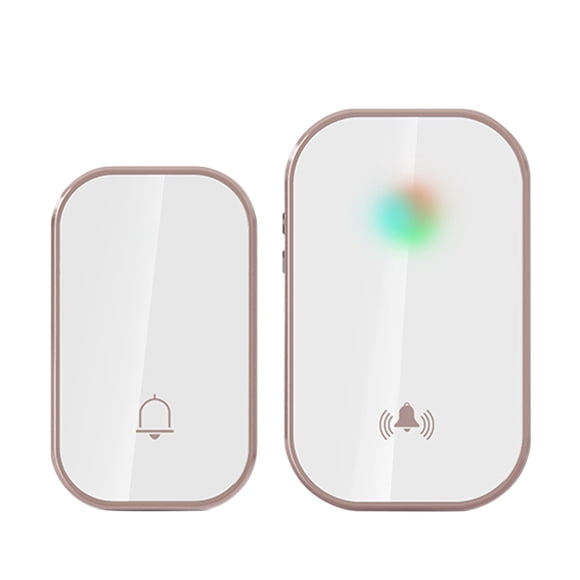 Sonnette Sans Fil pour la Maison, Sonnette Numérique CA, un Tow, Pager, Télécommande, Téléphone de Porte